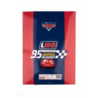 Teczka z gumką A4 na dokumenty rysunki Auta Zygzak McQueen