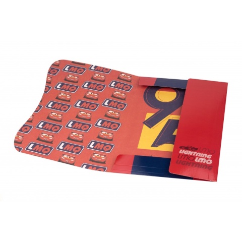 Teczka z gumką A4 na dokumenty rysunki Auta Zygzak McQueen