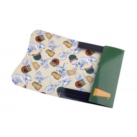 Teczka z gumką A4 na dokumenty rysunki park Jurajski Dinozaury