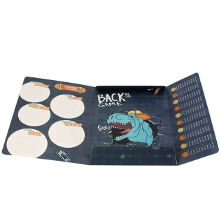 Teczka z gumką A4 na dokumenty skate dino Dinozaury T-rex starpak