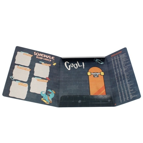 Teczka z gumką A4 na dokumenty skate dino Dinozaury starpak