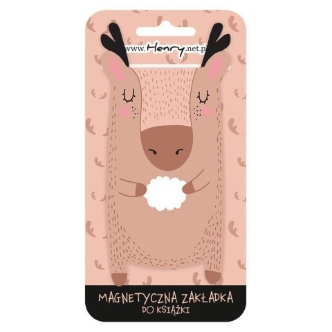 Zakładka magnetyczna do książki ŁOŚ Henry 65x120 mm