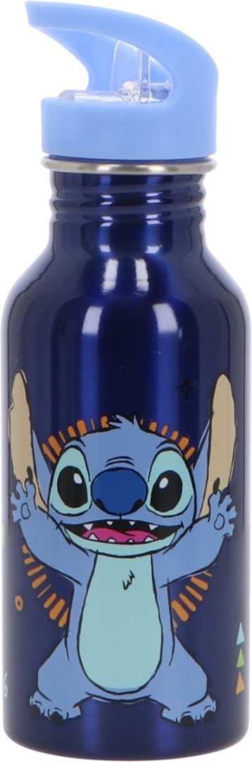 Zestaw 5 el bidon na wodę + śniadaniówka + pudełka na przekąski Lilo i Stitch w pudełku prezentowym