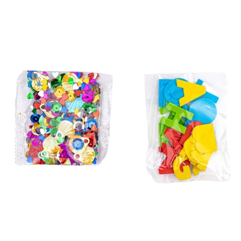 ASTRA CREATIVO zestaw kreatywny XXXL pompony koraliki guziki druciki 2000el