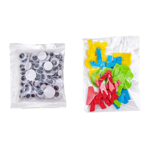 ASTRA CREATIVO zestaw kreatywny XXXL pompony koraliki guziki druciki 2000el