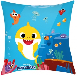 BABY SHARK mały rekin jasiek poduszka 40X40 cm