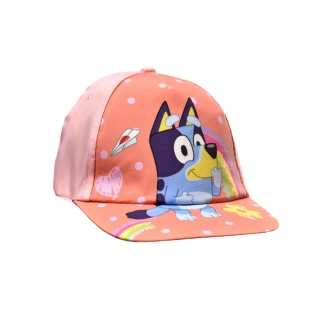 Czapka z daszkiem dziecięca Bluey i Bingo letnia dla dziecka 5-6 lat 52 cm