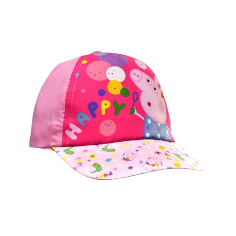 Czapka z daszkiem dziecięca Świnka Peppa letnia dla dziecka 3-5 lat 51 cm