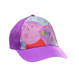 Czapka z daszkiem dziecięca Świnka Peppa letnia dla dziecka 4-5 lat 52 cm