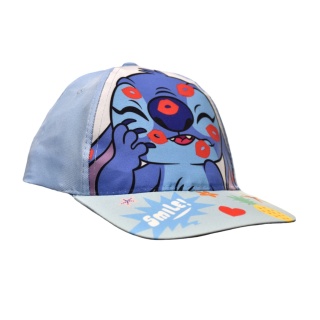 Czapka z daszkiem dziecięca Lilo i Stitch dla dziecka 9-10 lat 54-56 cm