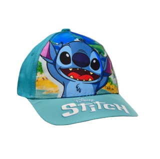 Czapka z daszkiem dziecięca Lilo i Stitch letnia dla dziecka 7-8 lat 54 cm