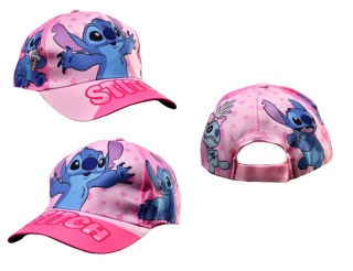 Czapka z daszkiem dziecięca Lilo i Stitch letnia dla dziecka 7-8 lat 54 cm