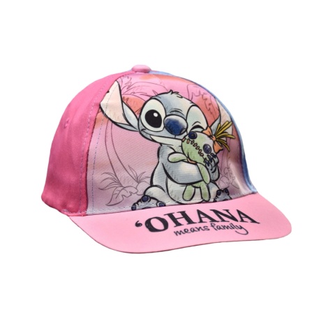 Czapka z daszkiem dziecięca Lilo i Stitch letnia dla dziecka 7-8 lat 54 cm