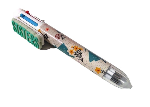 Długopis 6 kol KRAINA LODU FROZEN wielokolorowy