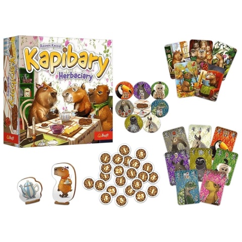 gra Kapibary Herbaciary Trefl