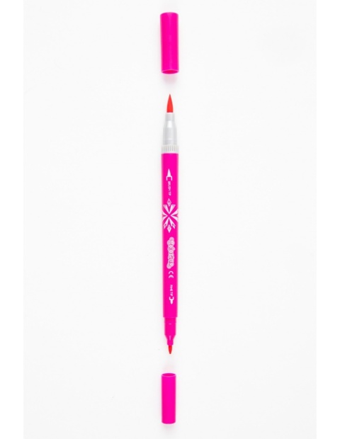 Flamastry markery mazaki pisaki dwustronne 10 kolorów KRAINA LODU FROZEN