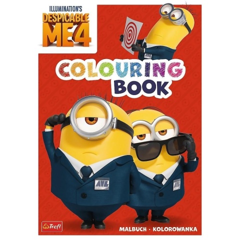Minionki Kolorowanka Malbuch Colouring book