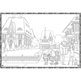 Minionki Kolorowanka Malbuch Colouring book