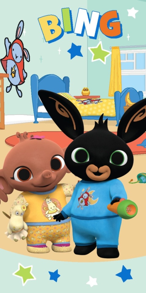 KRÓLIK BING Ręcznik kąpielowy basen bawełna 70x140