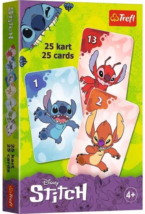 Karty gry czarny Piotruś memo Lilo i Stitch Stich Disney Trefl