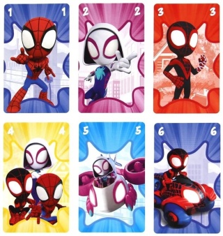 Karty gry czarny Piotruś memo Spidey Spiderman