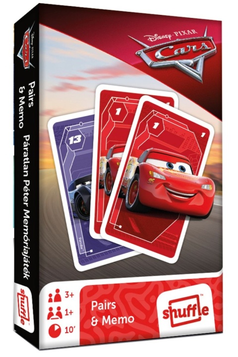 Karty gry czarny Piotruś memo auta Zygzak McQueen