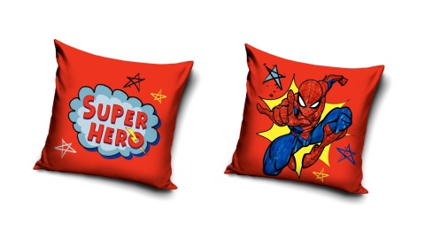 Kocyk koc polarowy narzuta 100X140 poszewka na poduszkę 40x40 Spiderman