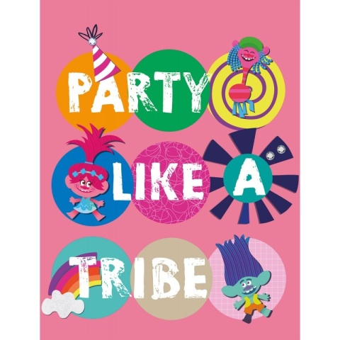 Kocyk polarowy narzuta TROLLE POPPY 100x150 cm