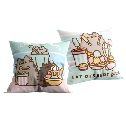 Kot kotek PUSHEEN lody poduszka jasiek 40X40 cm