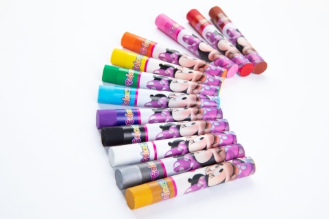 Kredki Pastele olejne 12 kolorów Myszka Minnie Colorino