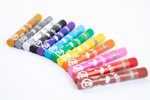 Kredki Pastele olejne 12 kolorów Avengers Colorino