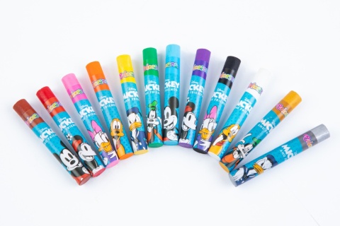 Kredki Pastele olejne 12 kolorów Myszka MIckey Miki i przyjaciele Colorino