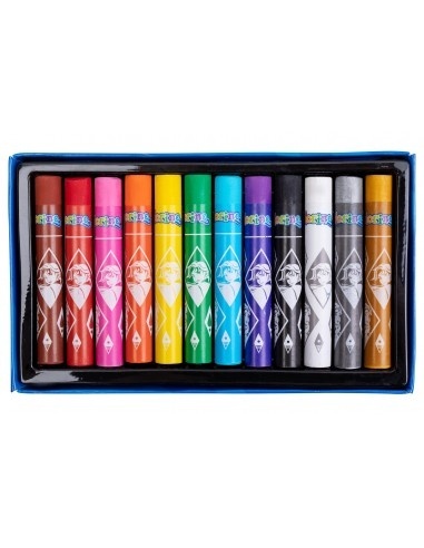 Kredki Pastele olejne 12 kolorów Kraina Lodu Frozen Colorino