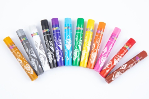 Kredki Pastele olejne 12 kolorów Kraina Lodu Frozen Colorino