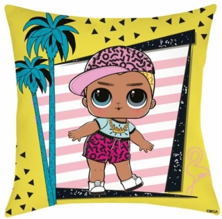 LOL SURPRISE BOYS poduszka jasiek laleczki 40x40cm