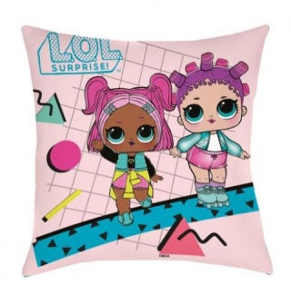 LOL SURPRISE poduszka jasiek laleczki 40x40cm