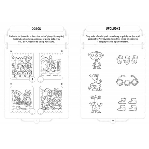 Łamigłówki 6-letniej główki. Labirynty, krzyżówki, zadania logiczne. Wyd II