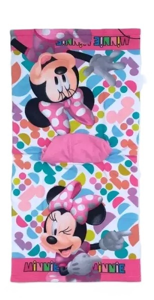 MYSZKA MINNIE ponczo poncho ręcznik bawełniane 50X110