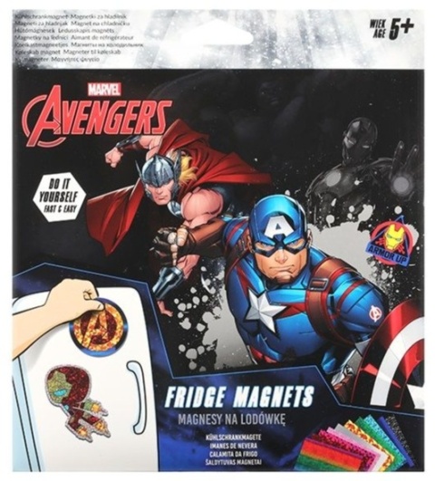 Magnesy do tablicy magnetycznej na lodówkę Avengers Iron Man Ameryka 4 szt