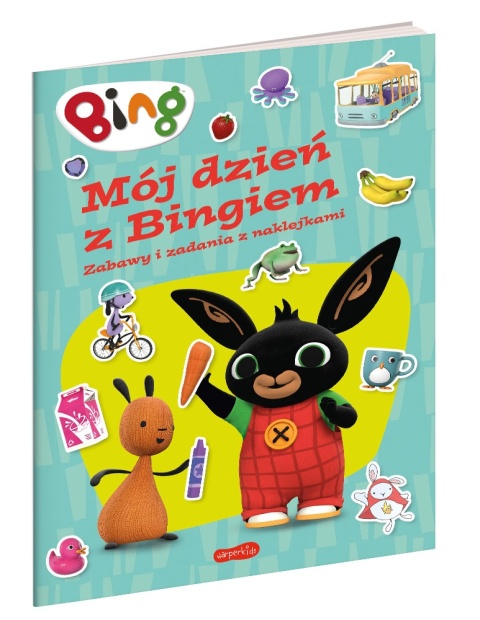 Mój dzień z Bingiem. zabawy i zadania z naklejkami naklejki