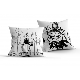 Muminki Mała Mi poduszka dekoracyjna 40X40 cm