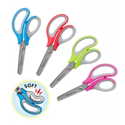 Nożyczki szkolne Colorino 14 cm z gumową rączką 1 szt