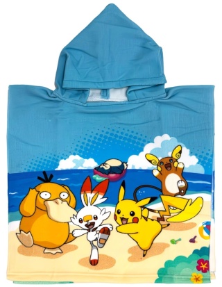 POKEMON ponczo poncho ręcznik szybkoschnący 50X100