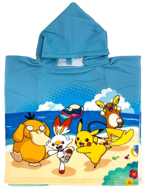 POKEMON ponczo poncho ręcznik szybkoschnący 50X100