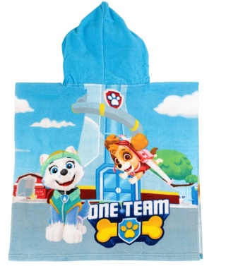 PSI PATROL ponczo poncho ręcznik szybkoschnący