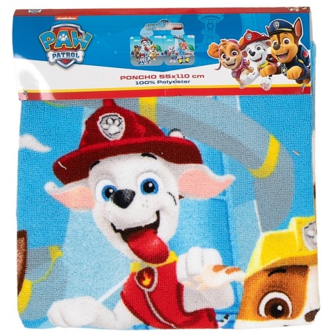 PSI PATROL ponczo poncho ręcznik szybkoschnący