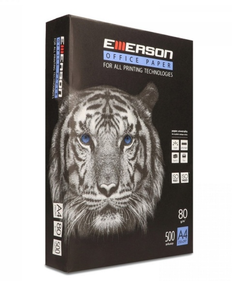 Papier ksero do drukarki A4 Emerson Office biały ryza 500k