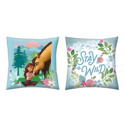 Poduszka jasiek MUSTANG Z DZIKIEJ DOLINY 40x40