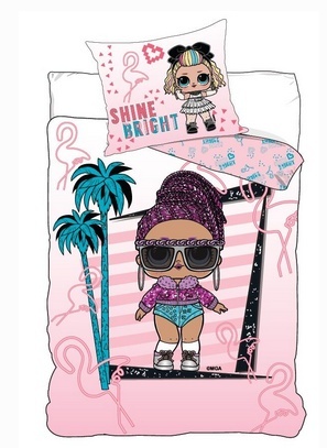 Pościel bawełniana LOL SURPRISE r.140x200