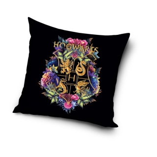 Poszewka na poduszkę jasiek Harry Potter Hogwart velvetowa welur 40x40 cm